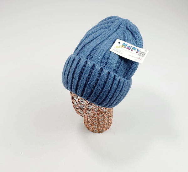 Шапка Март крупновяз. Гамма (джинс)